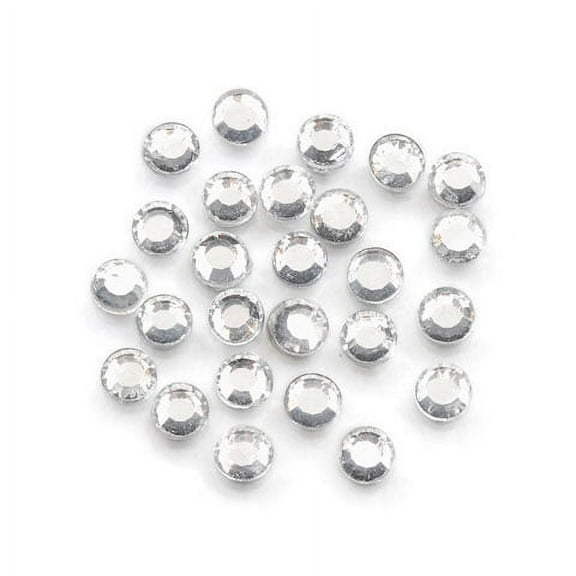 Value Pack Hot Fix Glass Stones - Crystal - 4mm - 750 pcs