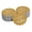 Goldenrod, variant on Inkdotpot 50 Pack Real Silver Foil Paper Tags Hugs & Kisses From The Wedding Favor Hang Tags