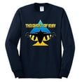 thumbnail image 2 of The Ghost Of Kyiv Mens Long Sleeve Shirt, Navy, Large, 2 of 4