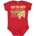 thumbnail image 3 of Inktastic Save the Earth. Its the Only Planet with Pizza. Boys or Girls Baby Bodysuit, 3 of 5