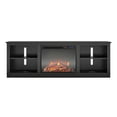 thumbnail image 4 of Ameriwood Home Kahle Fireplace TV Stand for TVs up to 75", Black, 4 of 8