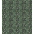 thumbnail image 3 of Tropical Duvet Cover Set, Exotic Pattern of Monstera Leaves Hawaiian Plantation, Decorative 3 Piece Bedding Set with 2 Pillow Shams, Calking Size, Grey Reseda Green, by Ambesonne, 3 of 3