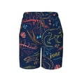 thumbnail image 5 of PAYOHTO Boy Swim Trunks Medium Size 10-12 Teens Boy Beach Board Shorts Dino Pattern Quick Dry Bathing Suit Swimwear, 5 of 9