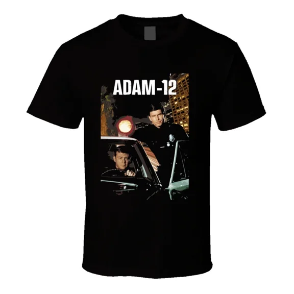 VINTAGE Adam-12 TV Show 70's Retro T Shirt