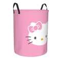 thumbnail image 2 of Large Laundry Basket with Handle, Hello Kitty Collapsible Laundry Hamper, Dirty Clothes Storage Basket for Living Room, Bathroom, Bedroom, College Dorm, 2 of 7