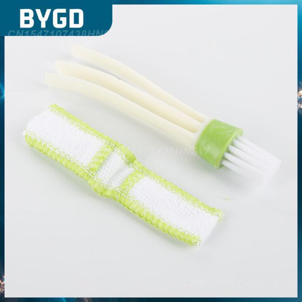 Multi-purpose Dusting Remover 2 In 1 Blinds Keyboard Dust Removal Outlet Brush Universal Air Conditioner Vent Cleaner 1pcs01China He Qiyong unisex