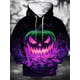 thumbnail image 2 of Sudadera con capucha cómoda de moda informal para uso diario para hombres y mujeres 2024 con estampado 3D de calabaza para Halloween, para parejas, del mismo estilo, para carnaval, 2 of 4