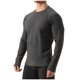 thumbnail image 2 of Ropa interior térmica para hombre, jersey liso de forro polar, cálido, cómodo, elástico, transpirable, ajustado, absorbente del sudor, ropa interior térmica deportiva, blusa de poliéster para hombre., 2 of 8