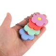 thumbnail image 2 of KAKOWELY key caps 4pcs Key Tag Set Key Identifier Flower Key Cap PVC Key Cap Key Covers Cute Key Key Distinguishing Protector Covers with Keys1.57"X1.57"X0.2", 2 of 5