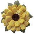 thumbnail image 1 of Bewildely Guirnalda de girasol de abeja, adornos de colgantes artificiales, de día de abeja para puerta delantera, decoración para fiesta Kits de decoración para fiestas No.2 Bewildely HA042635-02, 1 of 6