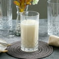 thumbnail image 6 of Lorren Home Trends Tall 12 Ounce Drinking Glass-Textured Cut Glass, Set of 6, 6 of 6