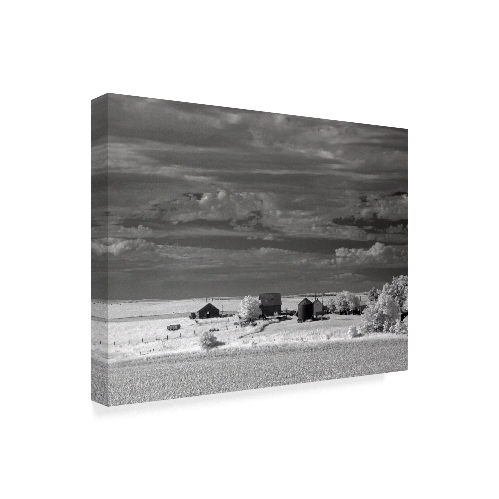 Trademark Fine Art 'Nebraska Farm' Canvas Art by J.D. McFarlan
