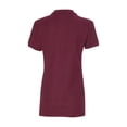 thumbnail image 3 of Gildan - Premium Cotton Women's Double PiquÃ© Polo - 82800L, 3 of 3