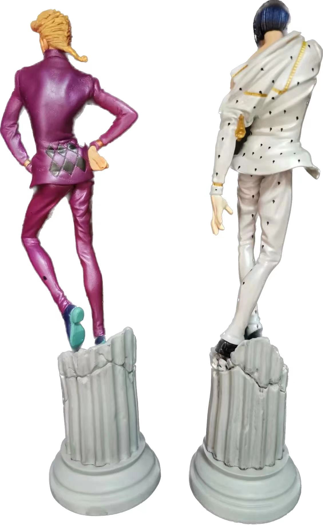 Dupurit JoJo's Biza-rre Adventure Figure Giorno Giovanna &Bruno Bucciarati Ball-Point Pen Figure Anime Figure Birthday Present (Color : Giorno Giovanna)