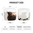 thumbnail image 6 of Easygdp Yak Square Chair Cushion Cover Stretch Chair Seat Covers Removable Washable for Hotel, Bedroom, Office, 6 of 9