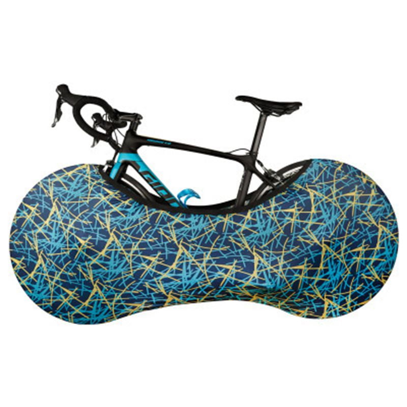 washable highly elastic bicycle storage protective cover. anti-dust bicycle storage bag for indoors Bicycle bike cover scratch-resistant 