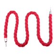 thumbnail image 4 of Injueey Cuerda de barrera Control de multitudes Puntal de cola Cuerda trenzada con ganchos Rojo Type2 NO2, 4 of 6