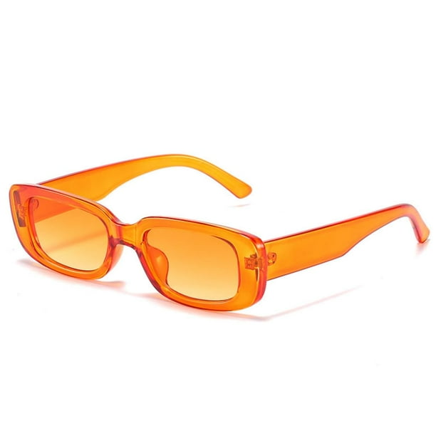 Gafas de sol IKANOO Retro Rectangle Y2K 90's para mujer y hombre