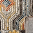 thumbnail image 6 of SAFAVIEH Trace Constantina Geometric Area Rug, Grey/Blue, 8' x 8' Round, 6 of 7