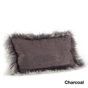 Mongolian Lamb Fur Lumbar Pillow