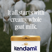 Kendamil Goat Infant Formula Powder, 28.2oz Canister, European Whole A2 Milk with HMOs, Prebiotics, No Palm Oil, No Soy, with Dha