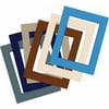 Sax Pre-Cut Show Off Mats, 12 x 18 Inch Window, Assorted Colors, Pack of 12