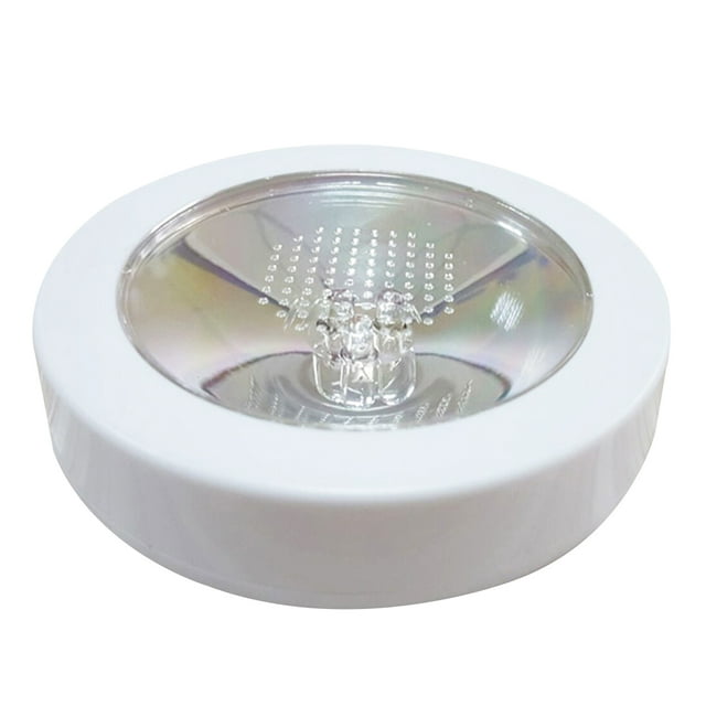 LED RGB Base Light Battery Powered Display Stands for Home Plant Garden Party Decoration No Battery Included(White)
