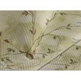thumbnail image 3 of Ambesonne Leaf Print Quilted Coverlet 3 Pcs, Leaves Nature Pattern, King Size, Pale Khaki Brown Green, 3 of 4