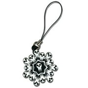 Soul Eater Shinigami Snowflake Cell Phone Charm