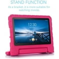 thumbnail image 7 of Golden Sheeps Kid Friendly Case Compatible for iPad 9/8/7 Generation Case (2021/2020/2019) 10.2 inch ,iPad Air (2019)10.5-inch Shockproof Ultra Light Weight Convertible Handle Stand Cover (Rose), 7 of 7