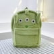 thumbnail image 4 of Mochila escolar de oso de fresa para niños y niñas, bolsa de felpa con capacidad de monstruo de piel azul, Bolsa Escolar de dibujos animados Kawaii de Anime, 4 of 5