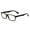 Black, variant on Newbee Fashion - Anti-Reflective Comfortable Computer Reading Glasses (No Magnification) Helps Eye Strain, Fatigue and Dry Eyes from Digital Devices with Anti-Blue Light, Anti-UV and Anti-Glare