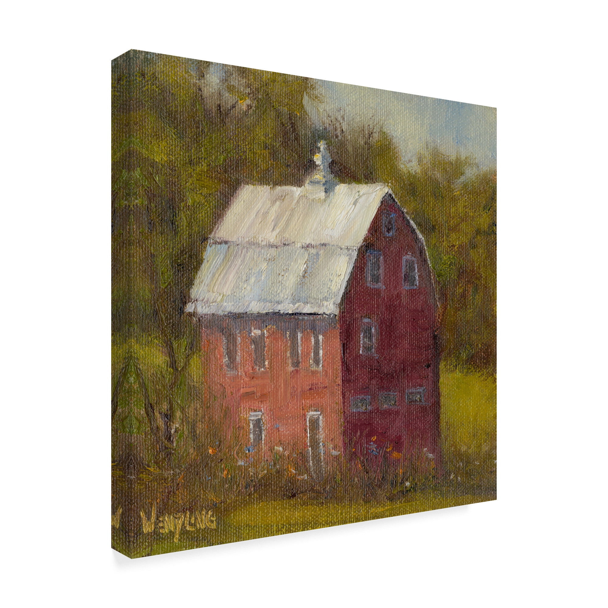 Country Road I' Canvas Art by Marilyn Wendling