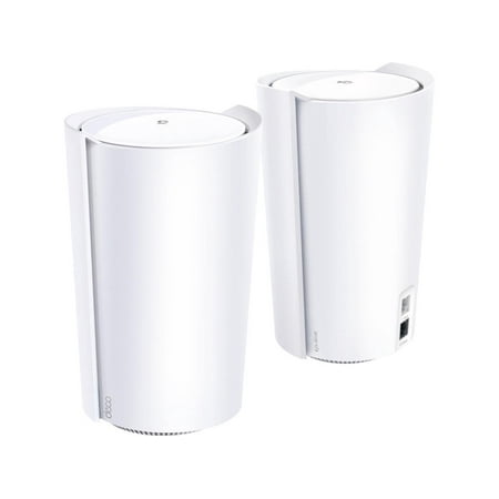 TP-Link - Deco X90 (2-pack) AX6600 Whole Home Mesh Wi-Fi 6 System - White