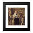 thumbnail image 2 of James Campbell 15x16 Black Modern Framed Museum Art Print Titled - News from My Lad, 2 of 5