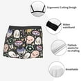thumbnail image 4 of KLL cartoon cute Skull star Men's Cotton Boxer Briefs Underwear-X-Large, 4 of 8