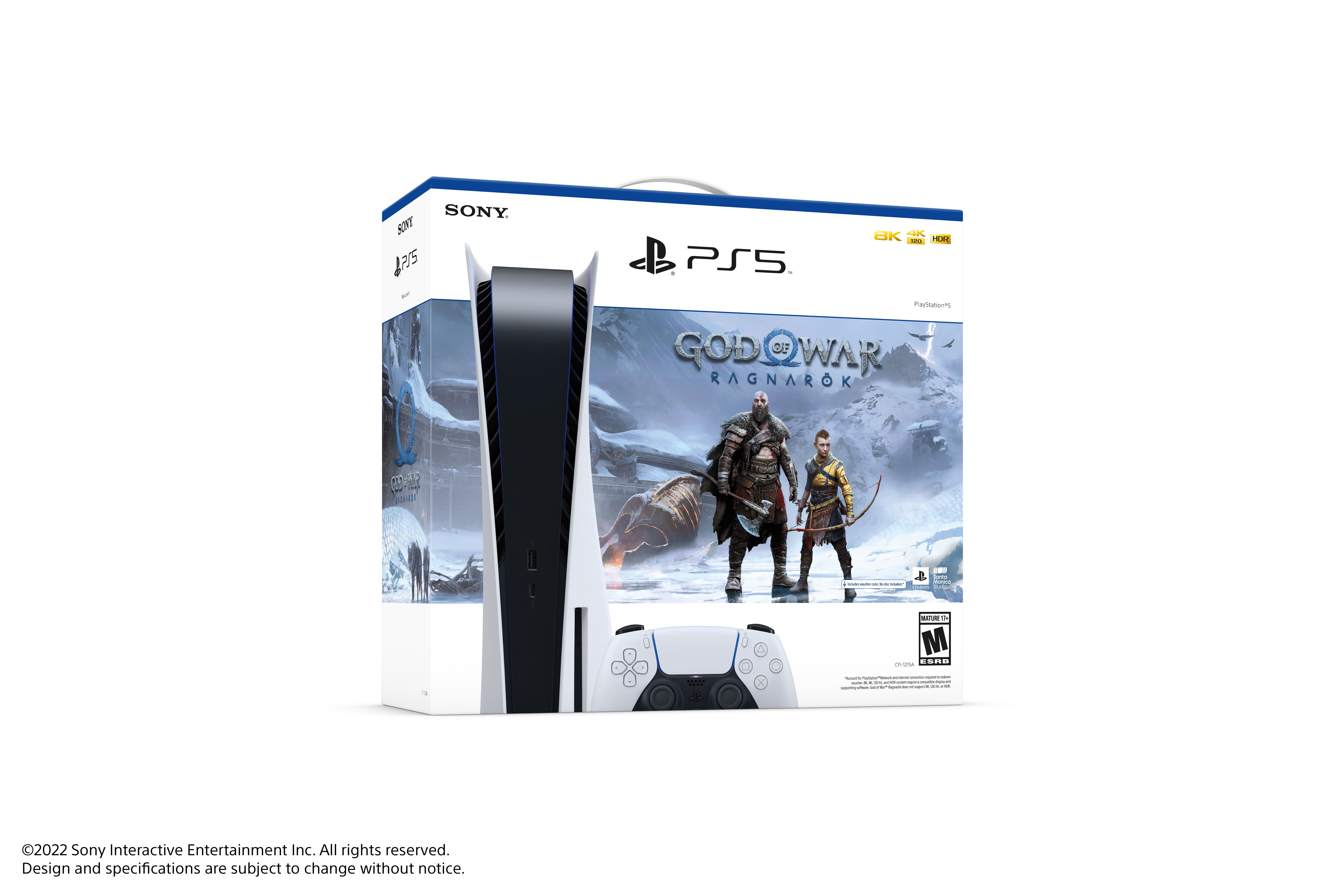 PlayStation 5 Consola con God of War Ragnarok Digital - Movicenter