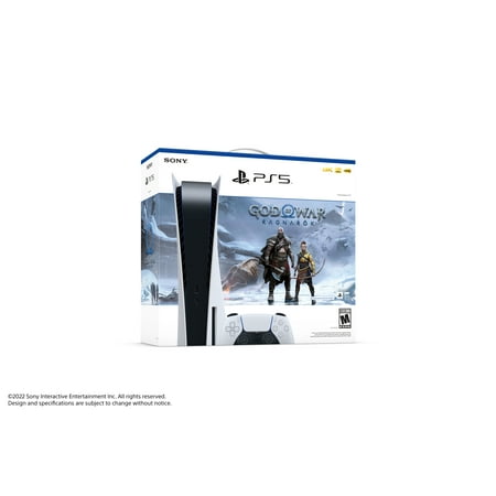 Sony - PlayStation 5 God of War Ragnarök Console Bundle - White