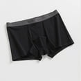 thumbnail image 2 of Jinhomg Men's Boxer Briefs Soft Comfortable Cotton Underwear Boxer Elastic Waistband Athletic Sport Underwear Briefs Black XXXXL, 2 of 7