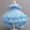 Blue, variant on NAISIBABY Girls Floral Dress, Puff Mesh Elegant Glitter Off the Shoulder Wedding Party Pageant Princess Dress Pink 10T