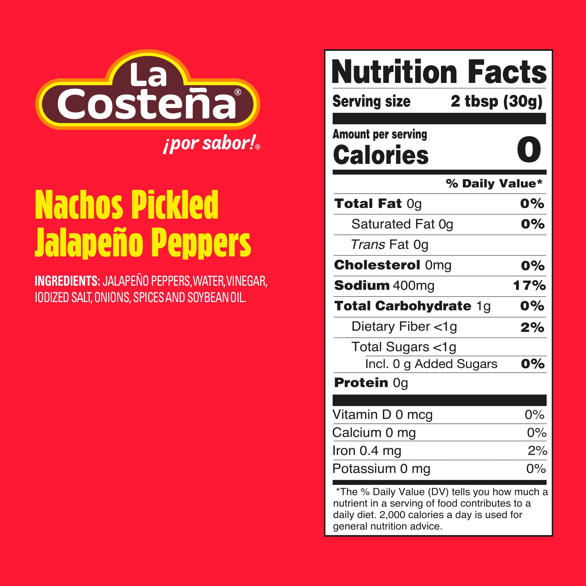 La Costeña Pickled Jalapeño Nacho Slices Multi Pack 24 Units Easy