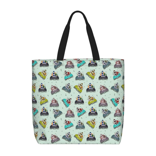 Balery Lighthouse Bolsa de Mano para Mujeres con Cremallera, Bolsa de Gimnasio con Compartimentos, Bolsa para Laptop, Bolsa para Trabajo