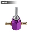 thumbnail image 6 of Unique Bargains Fuel Tap Petcock Valve Switch 6mm for Motorcycle Motorbike Quad Dirt Bike Go Kart Aluminum Alloy Purple, 6 of 6