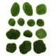 thumbnail image 1 of 13 piezas de jardín de piedra simulada flocado de piedra falsa adornan piedras de musgo decorativas, 1 of 5