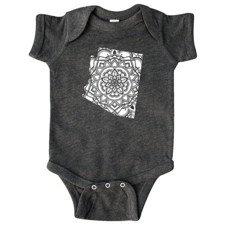 

Inktastic Arizona Silhouette Mandala Gift Baby Boy or Baby Girl Bodysuit