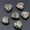 H, variant on EGNMCR Room Decor, Home Decor Natural Crystal Agate Stone 20mm Heart-shaped Small Ornament Without Holes Bare Stone DIY Decoration Crystal stone