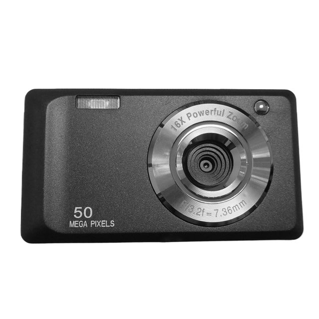 Cámara Digital 4K 50MP Selfie Portátil 16x Zoom ()