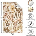 thumbnail image 3 of GZHJMY Soft Absorbent Reusable Kitchen Towels, Set of 1|28x18 in, Cute Fawn Dining Kitchen Living Room Tea Towels Dish Towels Decorative Towels, 3 of 7