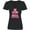 AB-Black, variant on Inktastic Stomp Out Breast Cancer with Pink Cowgirl Boots Women's V-Neck T-Shirt