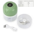 thumbnail image 5 of Luxtrada Mini Garlic Chopper, Electric Garlic Blender Portable Food Chopper Rechargeble Mini Garlic Mincer for Dicing, Ginger, Chili, Fruits, Onions Pepper and Baby Food 100ML&250ML, 5 of 9